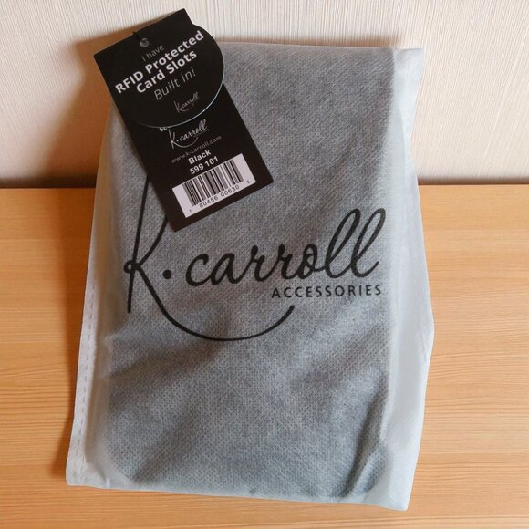 K. Carroll Accessories Harper Crossbody - Black -Great to carry essentials! - Picture 12 of 12